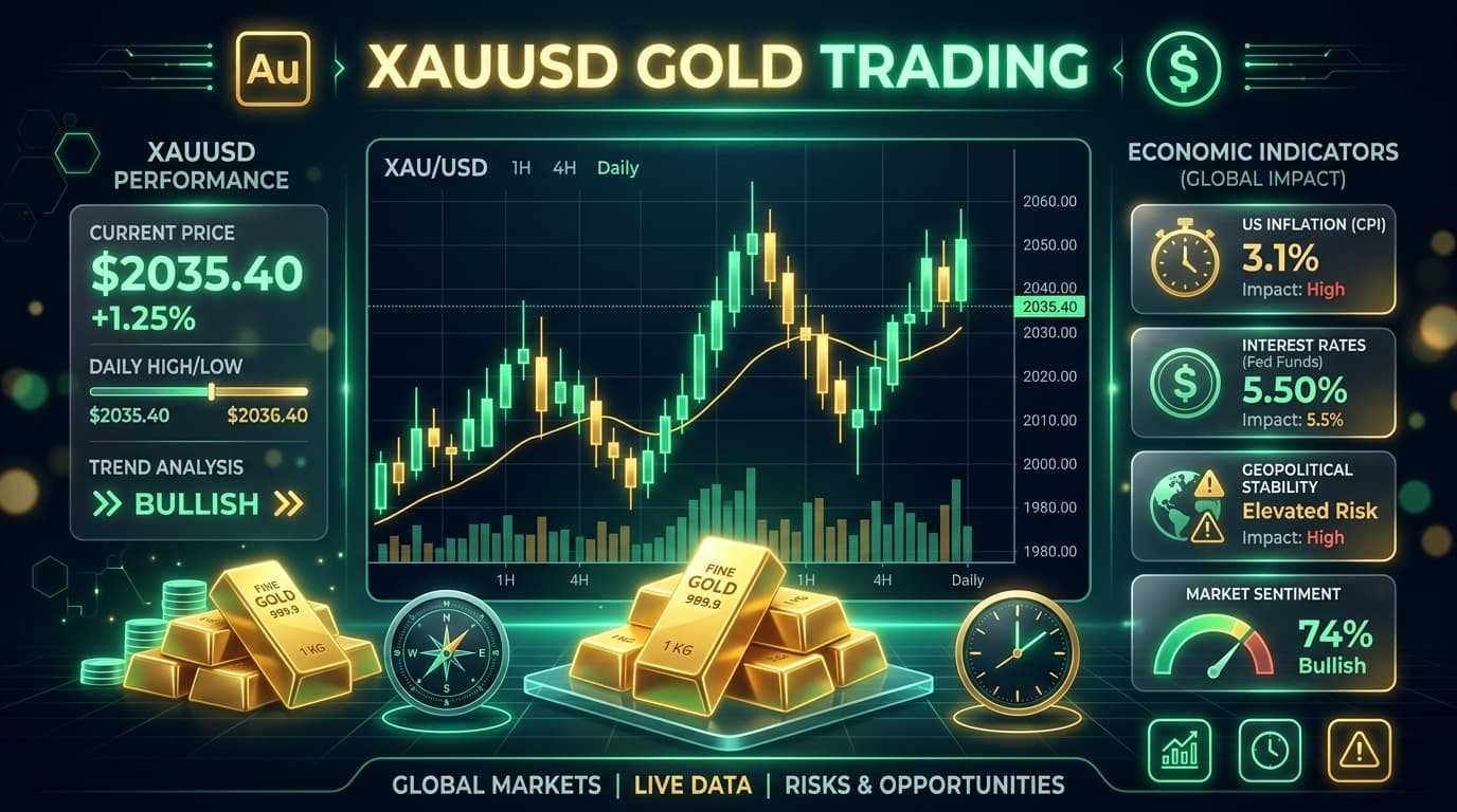 Trading XAU/USD: Guida all'Oro e ai Metalli Preziosi per Principianti